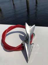 Load image into Gallery viewer, Rigged Stainless Steel Harpoon Dart
